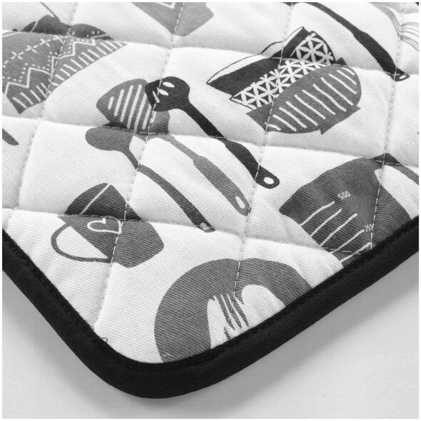 Γάντι κουζίνας από βαμβάκι με ενισχύσεις σιλικόνης, 19 x 19 cm Douceur d`Interieur