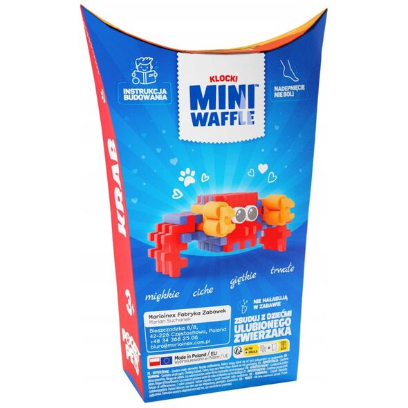 *****Μίνι βάφλες PocketPets Krab 06897