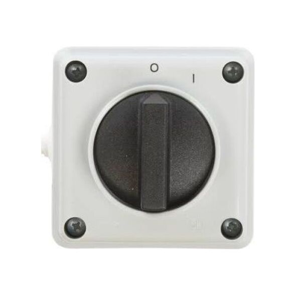 Διακόπτης καμερών μονοφασικός 0-I 12A (921256) Elektromet