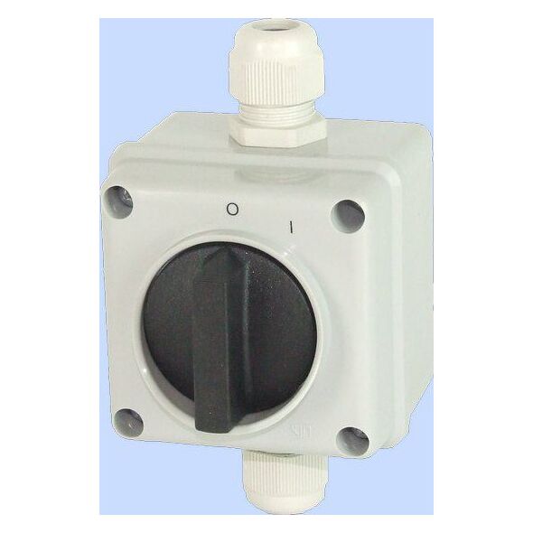 Διακόπτης καμερών 0-1 3P 12A IP65 Łuk E12-13 σε περίβλημα (921213)