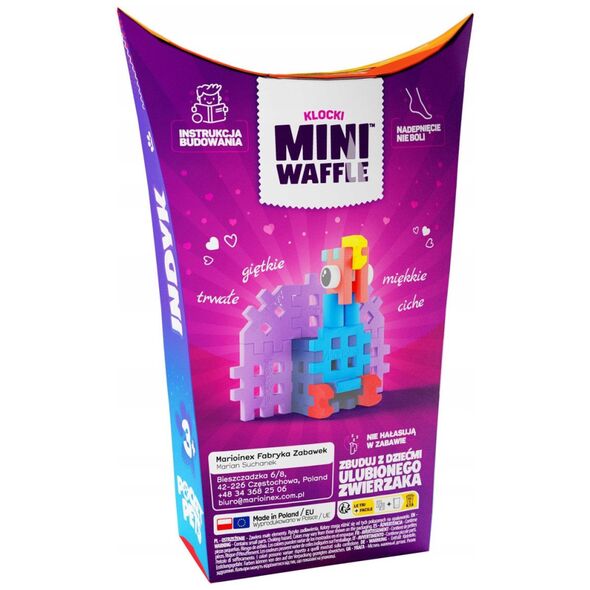 *****Μίνι τουβλάκια βάφλες PocketPets Indyk 07030