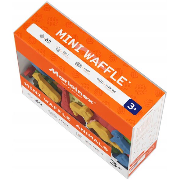 *****Μίνι βάφλες ζώα 62τμχ 07429
