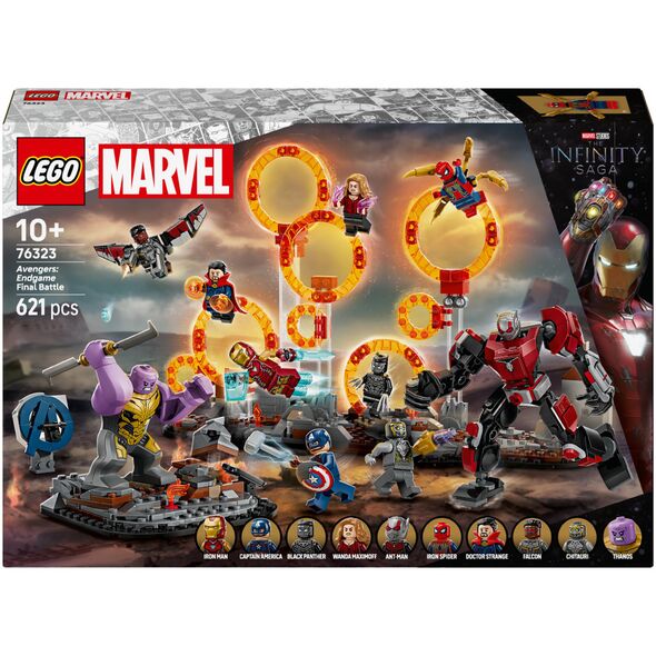 LEGO Marvel Avengers: Τέλος παιχνιδιού - τελική μάχη (76323)