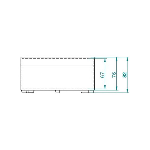 Elektro-Plast Πλαστικό κουτί στεγανό Industrial n/t 170 x 105 x 82 IP65 γκρι (2707-00)