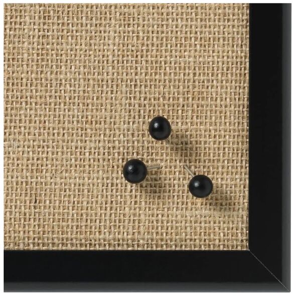 Καρφίτσες NAGA NORD σε μαύρο βαμμένο ξύλο για πίνακες ανακοινώσεων 12 τεμ. Μαύρο 11x1x8mm (1τεμ)