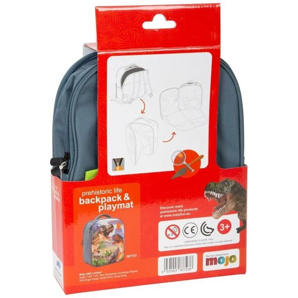 Mojo Mojo 3D Σακίδιο με Ζώα, Δεινόσαυρος