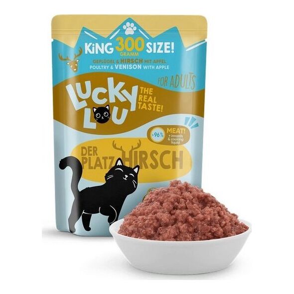 Lucky Lou Lucky Lou Lifestage Adult Πουλερικά και ελάφι φακελάκι 300g