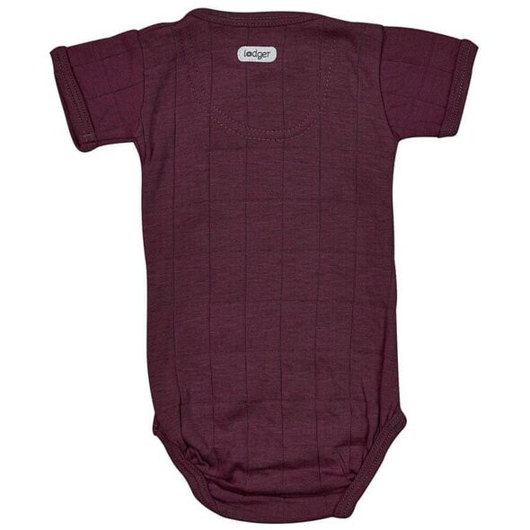 Ολόσωμο φορμάκι Lodger Romper Solid από βαμβάκι με κοντά μανίκια Nocture 68 cm RFS 077_68