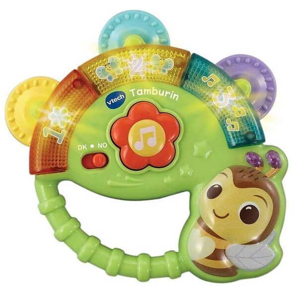 VTech VTech Κουδουνίστρα Ήχων Ταμπουρίνο DK & NO