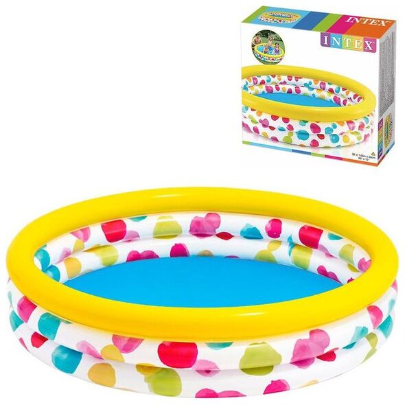 Φουσκωτή Πισίνα Cool Dots 168cm (58449) από την Intex