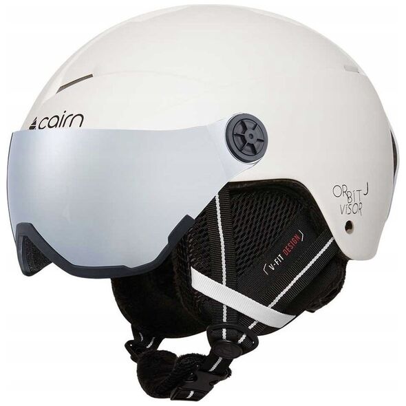 Κράνος CAIRN KASK ORBIT VISOR Jr. 201 λευκό 54/56