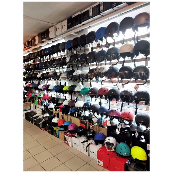 Κράνος CAIRN KASK ORBIT VISOR Jr. 201 λευκό 54/56