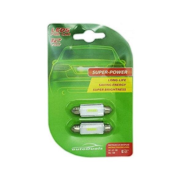 ΛΑΜΠΕΣ LED C5W 1COBX4 41MM 2ΤΜΧ. CANBUS