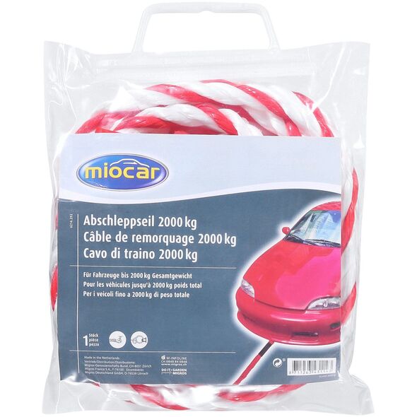 Σχοινί ρυμούλκησης με γάντζο 2000 kg