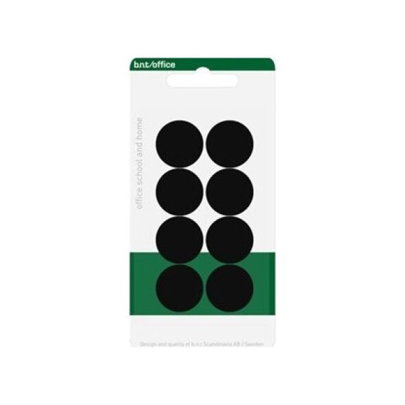 Stickn B.N.T 884510, Μαύρο, Blister, 8 τεμ.