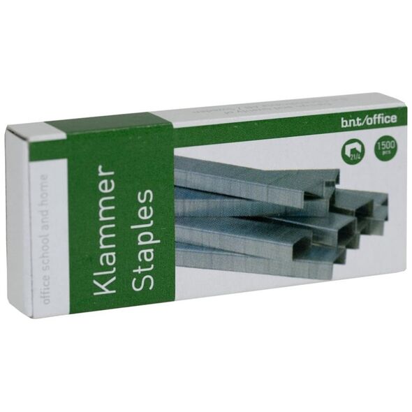 Συνδετήρες Stickn bnt/Office 21/4 χάλυβας 1500τμχ/πακ