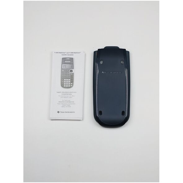 Αριθμομηχανή Texas Instruments Texas Instruments TI-30XB MultiView, Τσέπης, Επιστημονική, 16 ψηφία, 4 γραμμές, Μπαταρία/Ηλιακή, Γκρι, Λευκό