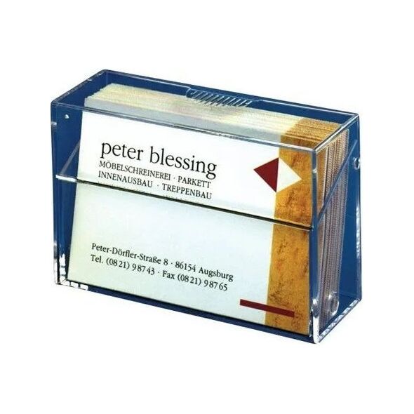 Sigel Sigel VA110, Πλαστικό, Διαφανές, 100 κάρτες, 86 x 56 mm, 95 mm, 30 mm