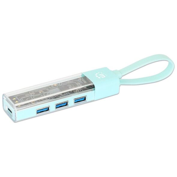 4-Portowy Hub USB 3.2 Gen1 Typ-A/C do 4x USB-A 3.0 181020