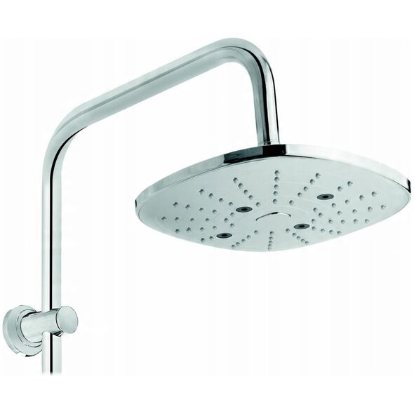 Ακουστικό ντους Invena INVENA DESZCZOWNIA ROTONDA KWADRATOWA BIALA - AU-27-K02