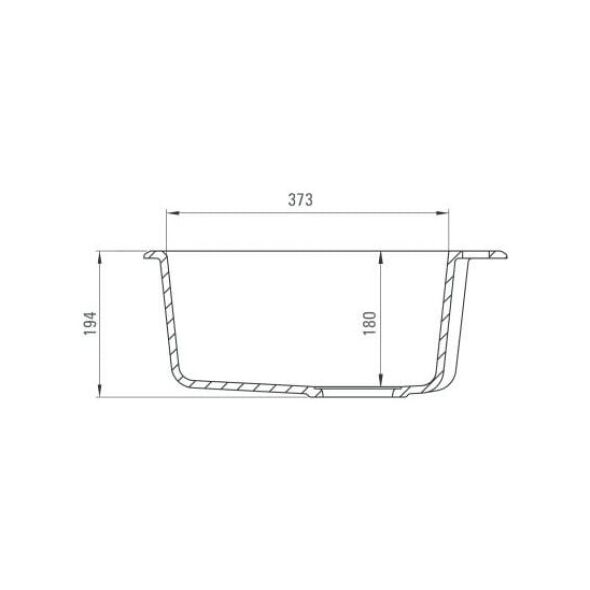 Νεροχύτης Deante Fiesta Solis 1 μπολ με φλάντζα (ZRS S803) 3408363 5908212055182