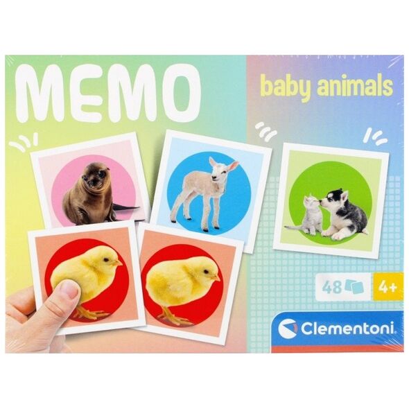 Clementoni BABY ANIMALS MEMO GAME 18315 CLM PUD
