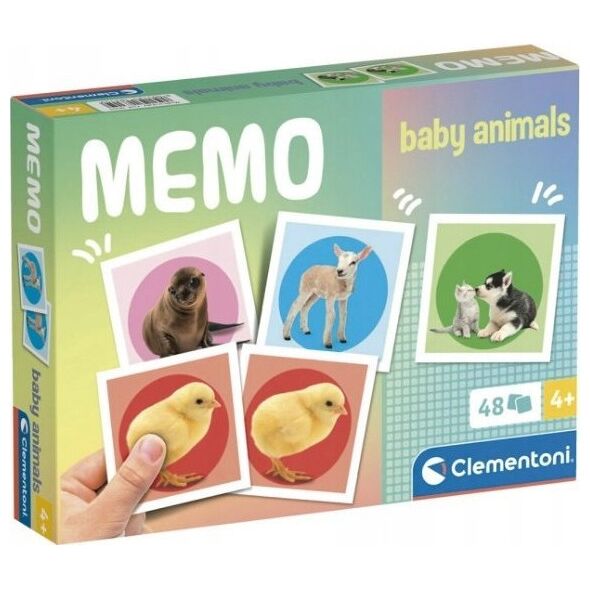 Clementoni BABY ANIMALS MEMO GAME 18315 CLM PUD