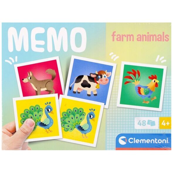 Clementoni GRA MEMO FARM ANIMALS 18316 CLM PUD
