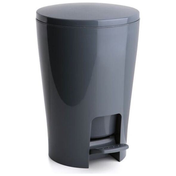 Κάδος μπάνιου με πεντάλ 5L Diabolo γκρι 8411801204788