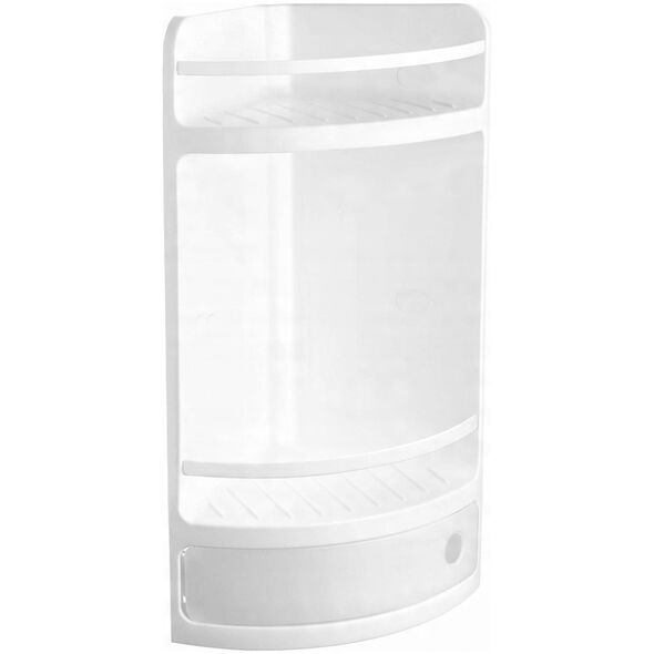 Γωνιακό ράφι με συρτάρι λευκό 154432001