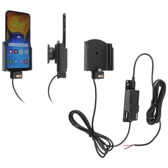 Brodit Brodit Ενεργή βάση για σταθερή εγκατάσταση για Samsung Galaxy A20e (SM-A202), Κινητό τηλέφωνο/Smartphone, Ενεργή βάση, Αυτοκίνητο/Εσωτερικό, Μαύρο