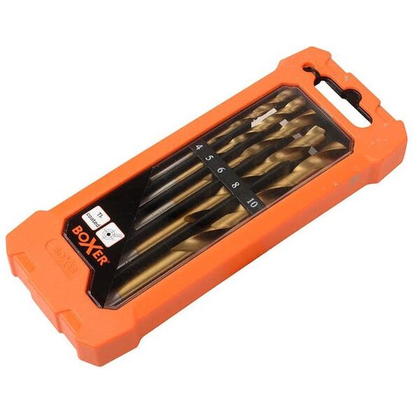 Σετ τρυπανιών BOXER - 5 τεμάχια (Τιτάνιο)