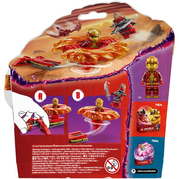 Ninjago Σβούρα δράκου Spinjitzu Kaia (71823)