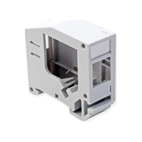 Βάση ROLINE Keystone, κενή, ράγα DIN, 180°