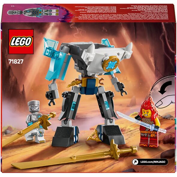 Ninjago Mech με την πολεμική πανοπλία του Zane (71827)