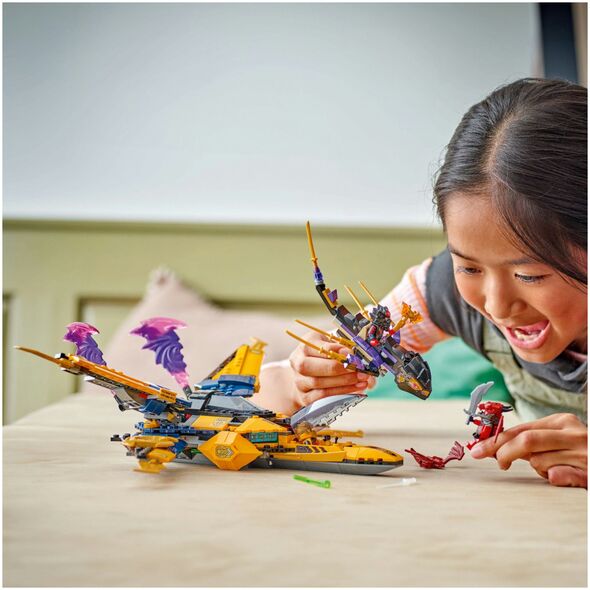 Ninjago Ras και το υπερηχητικό τζετ Arina (71833)