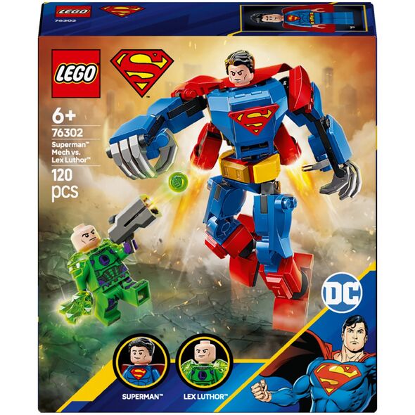 LEGO DC Super Heroes Μηχανική Στολή του Superman™ εναντίον Lex Luthor™ (76302)