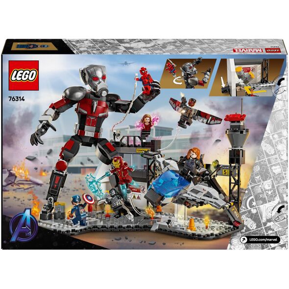LEGO Marvel Captain America: Εμφύλιος Πόλεμος - Μάχη (76314)