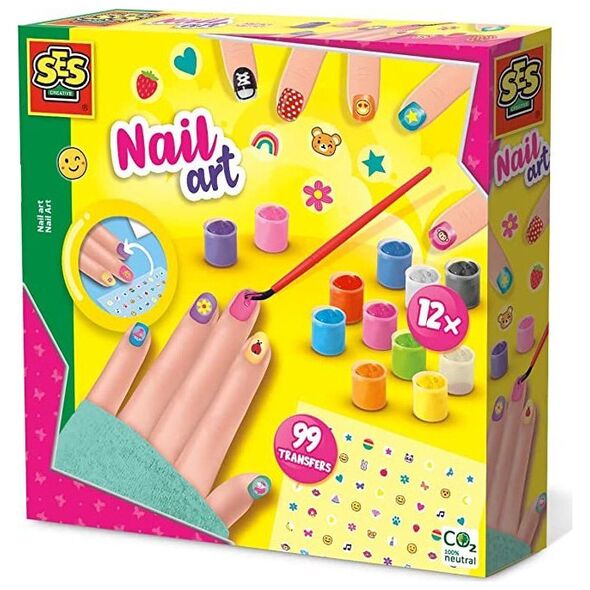SES Ses Creative 14159 Nail Art, Various Colors