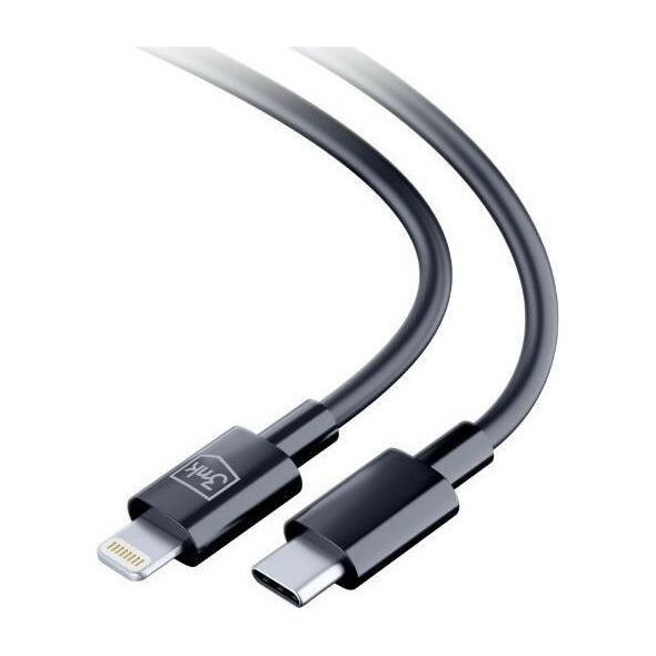 3MK USB-C - Καλώδιο Lightning 1,2 m Μαύρο (5903108541206) 13185560 5903108541206