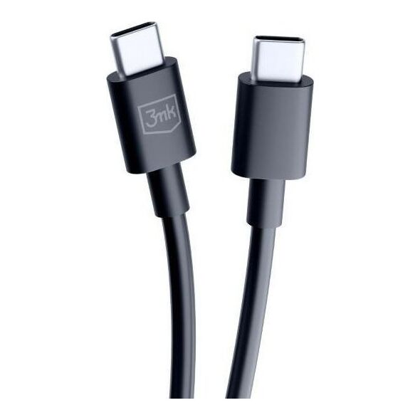 Καλώδιο USB 3MK USB-C - USB-C 1,2 m Μαύρο (5903108541220) 13185562 5903108541220