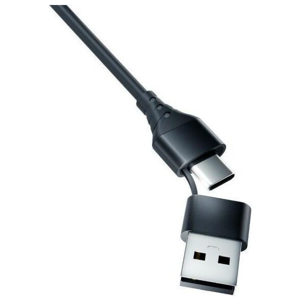 Καλώδιο USB 3MK USB-A + USB-C - USB-C + microUSB + Lightning 1,5 m Μαύρο (5903108541244) 13185563 5903108541244