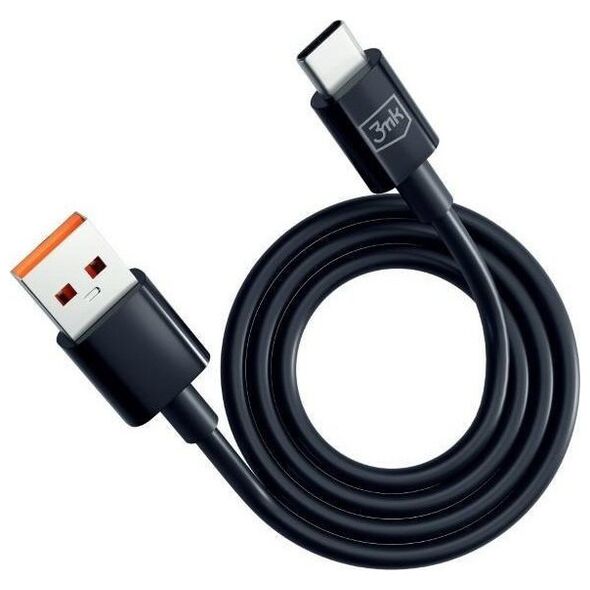 3MK USB-A - USB-C καλώδιο USB 1,2 m Μαύρο (3M005894) 13185567 5903108541275