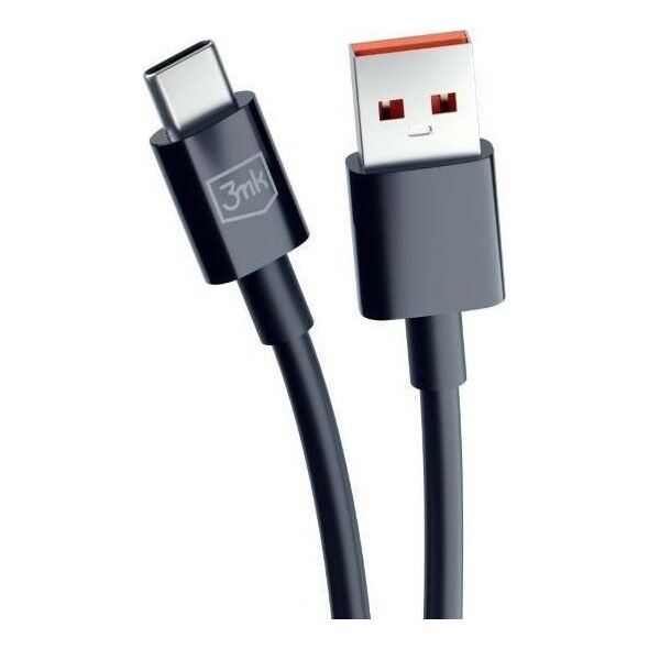 3MK USB-A - USB-C καλώδιο USB 1,2 m Μαύρο (3M005894) 13185567 5903108541275