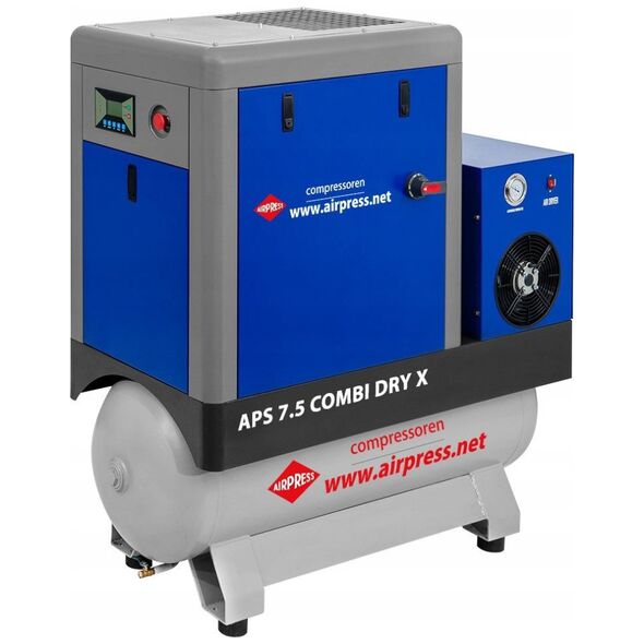 Συμπιεστής Airpress ΚΟΜΠΡΕΣΕΡ ΒΙΔΑΣ APS 7.5 COMBI DRY X