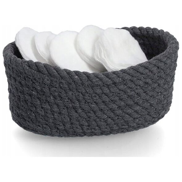 Σετ βαμβακερών καλαθιών Zeller σε διάφορα μεγέθη, 3 τεμάχια.