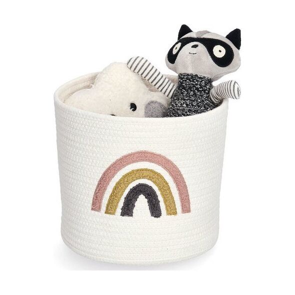 Zeller Καλάθι αποθήκευσης από πλεκτό RAINBOW, Ø 25 cm