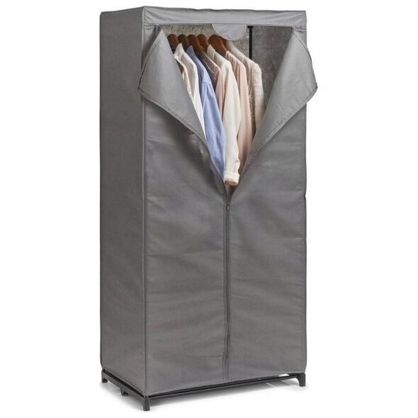 Ντουλάπα υφασμάτινη με φερμουάρ Zeller, 75 x 50 x 160 cm