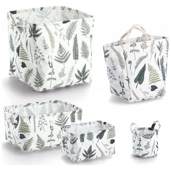 Zeller Υφασμάτινο καλάθι αποθήκευσης, 36 x 25 x 18 cm