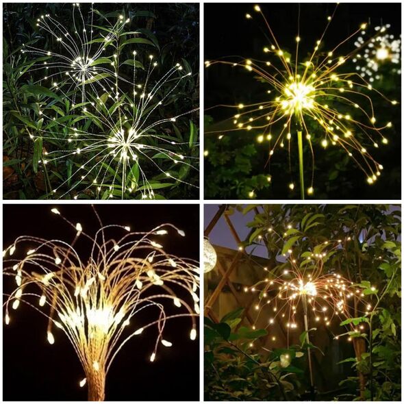 Διακοσμητικό Ηλιακό LED SUNARI FLS-90 Ηλιακά Πυροτεχνήματα 3000K 600mAh Li-Ion
